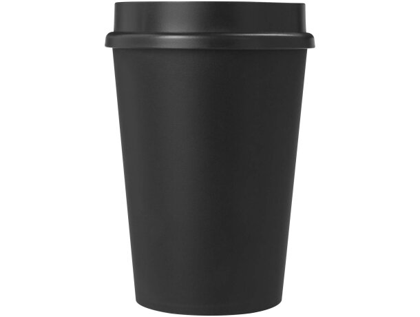 Vaso 300ml con tapa de 360° Americano Switch Negro intenso detalle 6