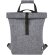 Bolsa bicicleta enrollable Felta fieltro reciclado GRS Gris medio detalle 2