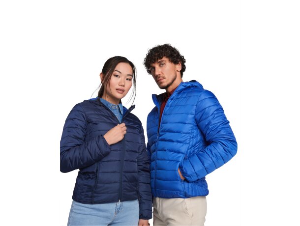 Chaqueta aislamiento hombre Norway Roly con capucha Negro intenso detalle 3