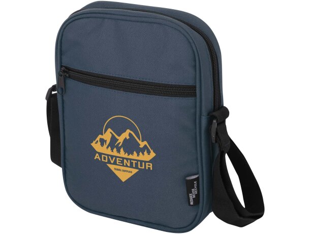 Bandolera reciclada certificada GRS Byron con cremallera detalle 39