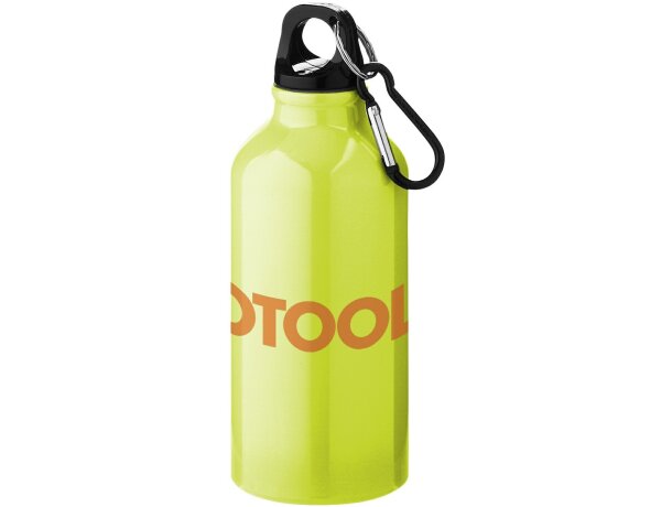 Cantimplora de aluminio con mosquetón 350 ml personalizada