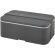 Fiambrera MIYO 700ml con banda PET reciclado Gris/gris