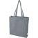 Bolsa tote algodón reciclado GRS con refuerzos Florida 14L Gris