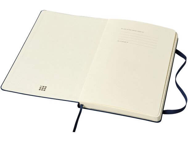 Libreta tapa dura rayada Classic Moleskine con cierre elástico detalle 22