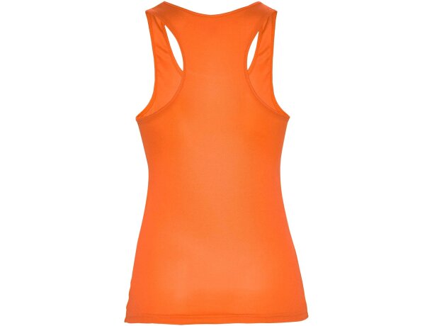 Camiseta deportiva sin mangas mujer Shura Roly cool fit detalle 10