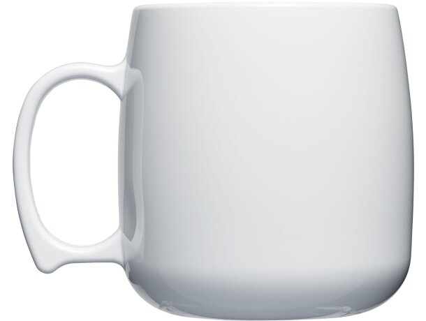 Taza de plástico clásica de 300 ml Blanco detalle 30