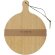 Tabla de cortar Delys en bambú con mango ergonómico Verde bosque detalle 10