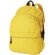 Mochila moderna con doble bolsillo frontal Amarillo