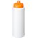 Baseline® Plus Bidón deportivo con tapa de 750 ml Blanco/naranja