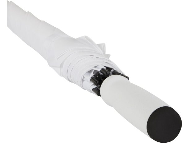 Paraguas automático de PET reciclado Niel 23 Blanco detalle 17