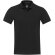 Polo manga corta unisex Aware Emerald con tejido reciclado Negro intenso detalle 14