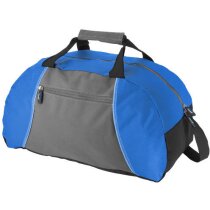 Bolsa de deporte con poliéster antidesgarros con logo azul medio Bolsa de deporte con poliéster antidesgarros con logo azul medio