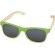 Gafas de sol de bambú Sun Ray verde lima