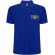 Polo manga corta hombre Pegaso Premium Roly punto piqué Azul detalle 13
