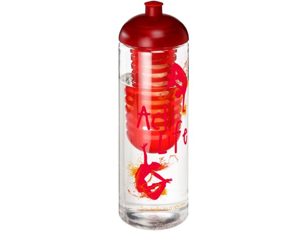 H2O Active® Vibe Bidón deportivo e infusor con tapa Dome de 850 ml con logo