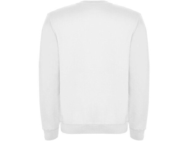 Sudadera cuello redondo infantil Roly Clasica 280 g/m² Blanco detalle 50