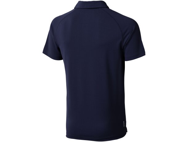 Polo unisex manga corta ottawa de Elevate 220 gr Azul marino detalle 18