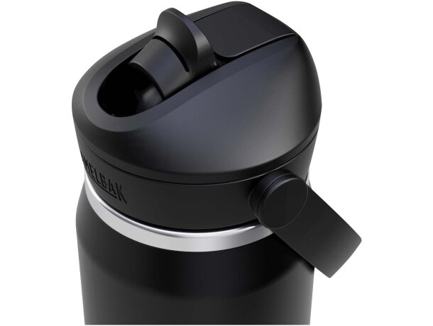 Botella térmica 740ml CamelBak Thrive Flip con pajita abatible Negro intenso detalle 4