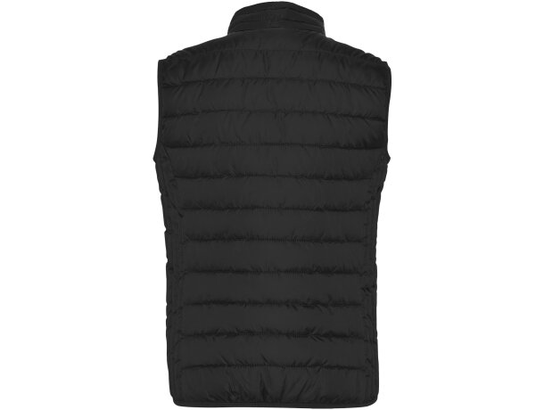 Chaleco aislamiento mujer Oslo Roly acolchado tacto pluma Negro intenso detalle 2