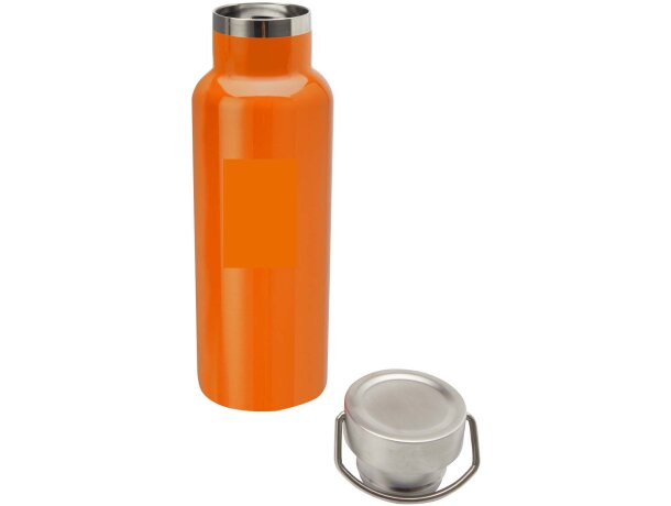 Botella térmica Thor 500ml con acero inoxidable reciclado Naranja detalle 14