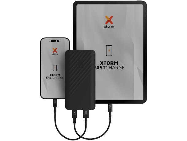 Batería externa Xtorm Go2 con tecnología FastCharge 15 W Negro intenso detalle 6