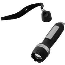 Linterna con usb recargable personalizada negro intenso Linterna con usb recargable personalizada negro intenso