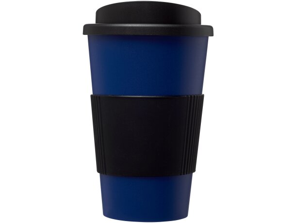 Vaso térmico 350ml con agarradera Americano Azul/negro intenso detalle 54