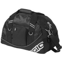 Bolsa deportiva con hombrera ajustable personalizada negro intenso Bolsa deportiva con hombrera ajustable personalizada negro intenso