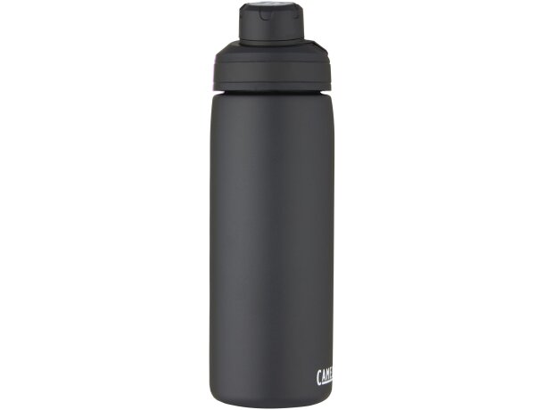 Bidones deportivos ergonómicos de acero inoxidable Chute MAG Negro intenso detalle 1