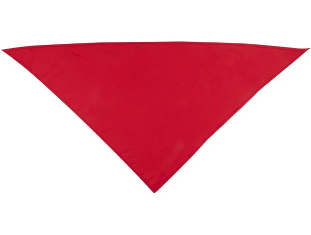 Pañuelo Heracles de poliéster reciclado con certificado GRS Rojo detalle 19