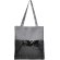Bolsa Tote con lentejuelas “Mermaid” Gris/negro intenso detalle 2