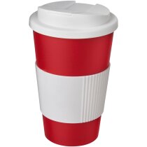 Americano® vaso 350 ml con agarre y tapa antigoteo personalizado