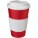 Americano® vaso 350 ml con agarre y tapa antigoteo Rojo/blanco