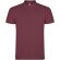 Polo manga corta hombre Star Roly 100% algodón piqué 200 g/m² Rojo baya