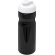 H2O Active® Base Bidón deportivo con Tapa Flip de 650 ml Negro intenso/blanco