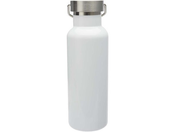 Botella térmica Thor 500ml con acero inoxidable reciclado Blanco detalle 33