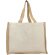 Bolsa Tote para compras de lona y yute de 320 g/m² Varai merchandising