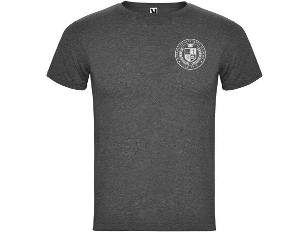 Camiseta manga corta hombre Fox Roly efecto jaspeado Negro detalle 13