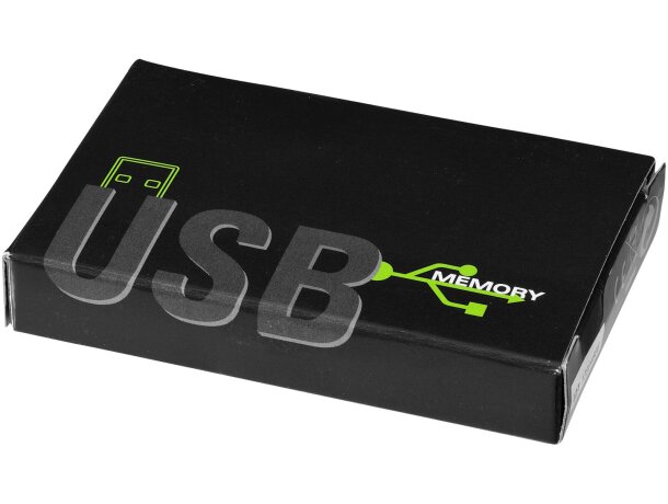 USB tarjeta 2GB ultradelgado y personalizable Slim blanco