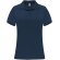 Polo deportivo de manga corta para mujer Monzha Roly Azul marino