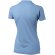 Polo de manga corta de mujer "advantage" Azul claro detalle 15