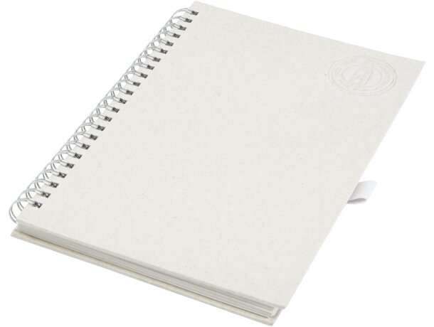 Libreta Dairy Dream A5 anillas cartón reciclado personalizados Blanco roto detalle 6