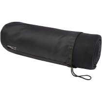 Manta Willow polar RPET beige con bolsa transporte