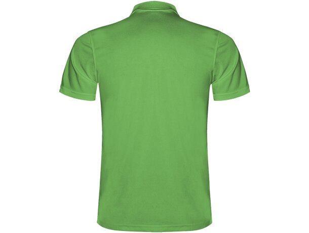 Polo deportivo transpirable Monzha Roly hombre piqué poliéster Verde helecho detalle 34