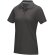 Polo orgánico GOTS de manga corta para mujer Graphite Gris tormenta