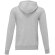 Sudadera con capucha y cremallera completa hombre Theron Gris mezcla detalle 28