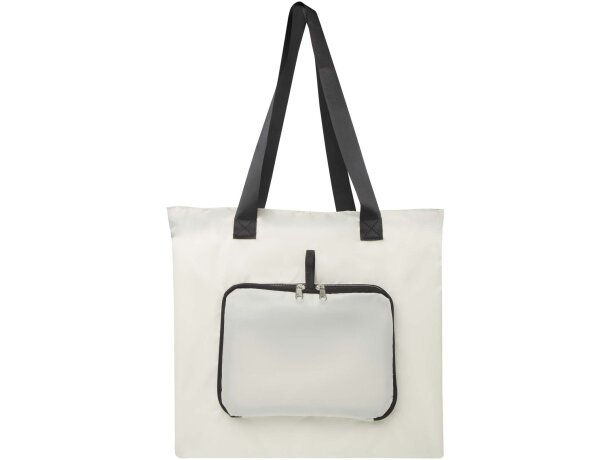 Bolsa tote plegable EcoFold de poliéster reciclado certificado GRS detalle 17