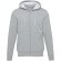 Sudadera sherpa con cremallera y capucha Natron Gris mezcla detalle 2