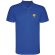 Polo deportivo manga corta infantil Monzha Roly transpirable Azul real detalle 7
