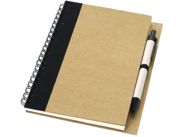 Libreta con bolígrafo y detalles a juego personalizada blanco roto Libreta con bolígrafo y detalles a juego personalizada blanco roto